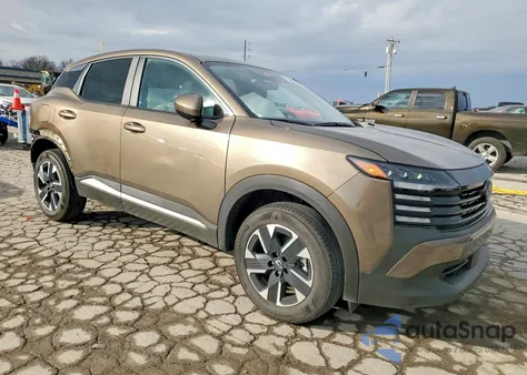 2025 Nissan Kicks Sv z USA, uszkodzony, nr VIN 3N8AP6CB5SL356244